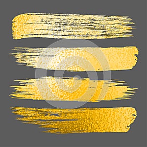 Collection of paint, brush strokes Ã¢â¬â vector